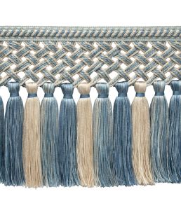 Bagatelle Tassel Skirt Fringe Trimming by Samuel & Sons Hydrangea