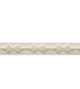 Bagatelle Velvet Border Trimming by Samuel & Sons Gardenia