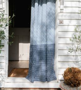 Bagru Fabric by Molly Mahon Dark Blue