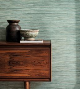 Bahia Wallpaper by Osborne & Little Denim