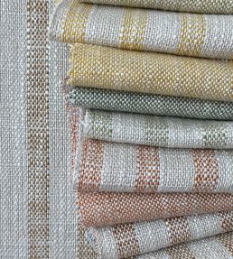 Baker House Stripe Fabric by GP & J Baker Yellow