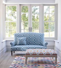 Santiago Fabric by Baker Lifestyle Stone