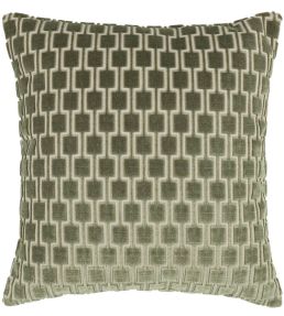 Bakerloo Cushion 50 x 50cm by Kirkby Design Celadon
