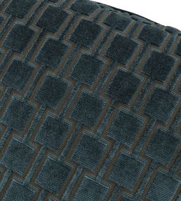 Bakerloo Cushion 50 x 50cm by Kirkby Design Petrol