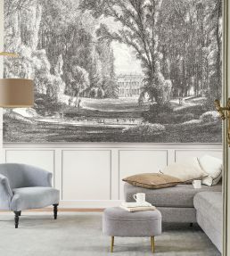 Balade Au Parc Mural by Casadeco Noir Gravure