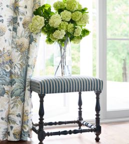 Balderic Stripe Fabric by Anna French Rouge