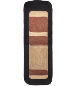 Maison Casamance Bali Runner rug Noir Bois De Rose TA030203 Noir Bois De Rose