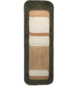 Maison Casamance Bali Runner rug Olive Ivoire TA030303 Olive Ivoire
