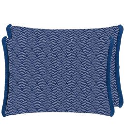 Balian Outdoor Cushion 30 x 60cm by Designers Guild Cobalt