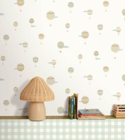 Balloon Adventure Wallpaper by Caselio Beige