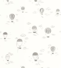 Balloons In The Cloud Wallpaper by Casadeco Anthracite