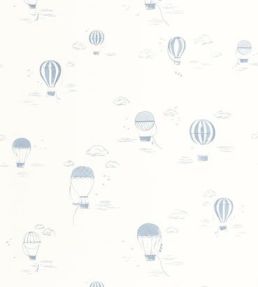 Balloons In The Cloud Wallpaper by Casadeco Bleu Doux