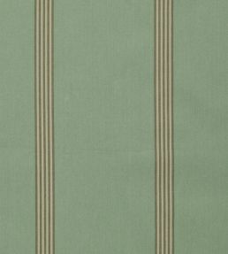 Ballycastle Stripe Fabric by Ian Mankin Celadon