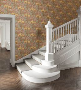 Balmoral Wallpaper by Warner House Spice