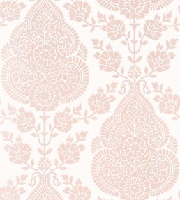Balmuccia Damask Wallpaper by Anna French Blush