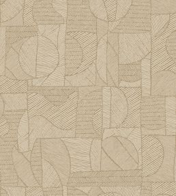 Baman Wallpaper by Casadeco Beige Lin