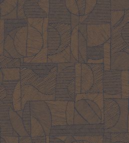 Baman Wallpaper by Casadeco Encre