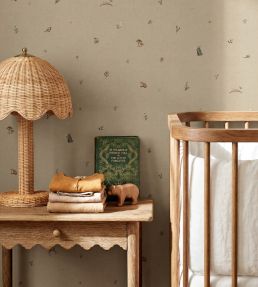 Bambis Wallpaper by Coordonne Jute