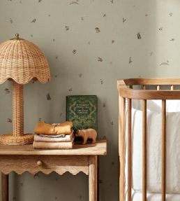 Bambis Wallpaper by Coordonne Mint