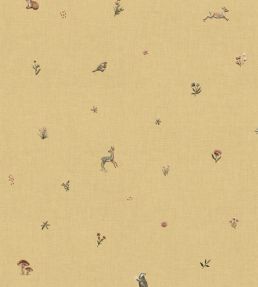 Bambis Wallpaper by Coordonne Mustard