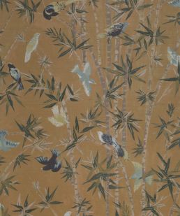 Bamboo Grove Wallpaper by Madeaux 01 Old Gold