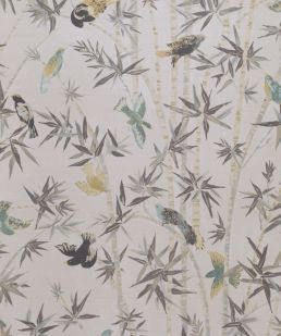 Bamboo Grove Wallpaper by Madeaux 02 Tobacco Leaf