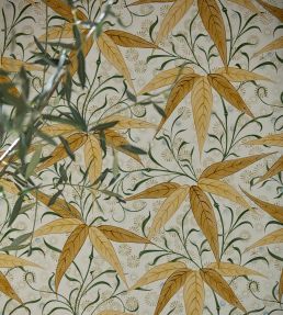 Bamboo Wallpaper by Morris & Co Sunflower