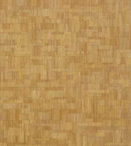 Bamboo Mosaic Wallpaper by Thibaut Natural