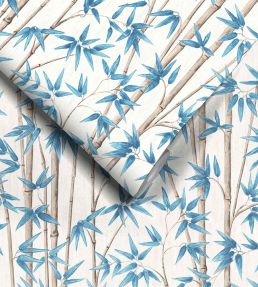 Bamboozle Wallpaper by Woodchip & Magnolia Cornflower