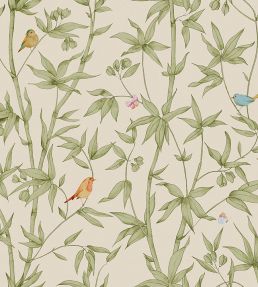 Bambou Wallpaper by Jannelli&Volpi Green