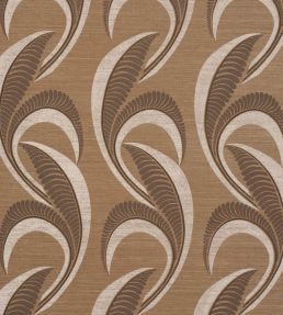 Banana Leaf Sisal Wallpaper by Schumacher Mocha