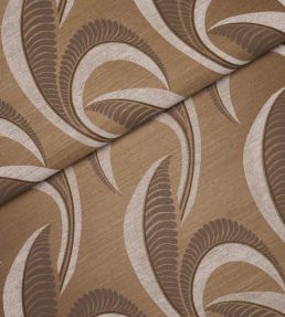 Banana Leaf Sisal Wallpaper by Schumacher Mocha