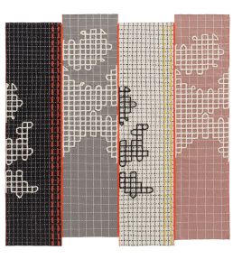 GAN Bandas Single A rug Grey 141295-US Grey