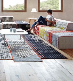 GAN Bandas Single A rug Grey 141295-US Grey