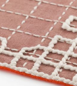 GAN Bandas Single A rug Pink 02EB345B2UR43-60240 Pink