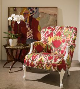 Bandha Ikat Fabric by Jim Thompson Bloom