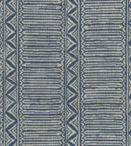 Bansuri Fabric by Nina Campbell Indigo