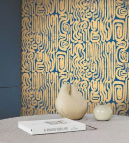 Bantu Wallpaper by Jannelli&Volpi Brown