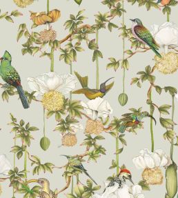 Baobab Botanica Wallpaper by Cole & Son Duck Egg