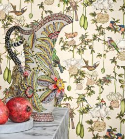 Baobab Botanica Wallpaper by Cole & Son Blush