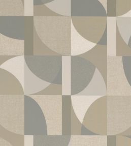 Barillet Wallpaper by Casamance Blanc/Latte