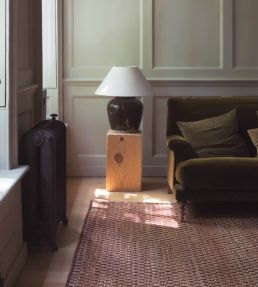 Layered Barley rug Burgundy BAJUBU140200 Burgundy
