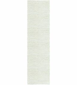 Layered Barley Runner rug Bone White BAJUBW75240 Bone White