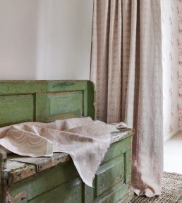 Arcade Fabric by Barneby Gates Pastel Pink