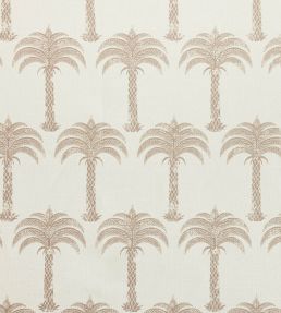 Marrakech Palm Fabric by Barneby Gates Soft Gold