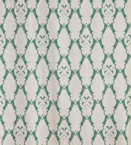 Boxing Hares Fabric by Barneby Gates Green