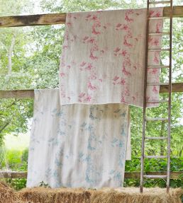 Butterflies Fabric by Barneby Gates Blue