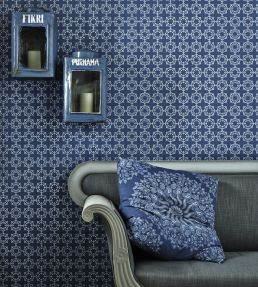 Anchor Tile Wallpaper by Barneby Gates Marine