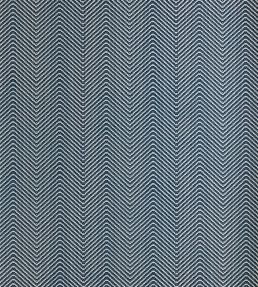 Chevron Wallpaper by Barneby Gates Ink Blue