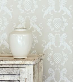 Heraldic Lion Wallpaper by Barneby Gates Stone